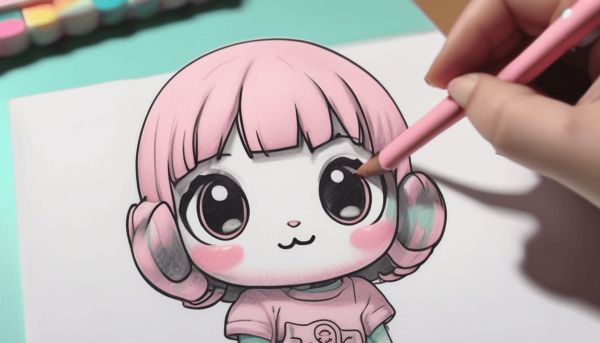 Comment réussir un dessin kawaii facilement